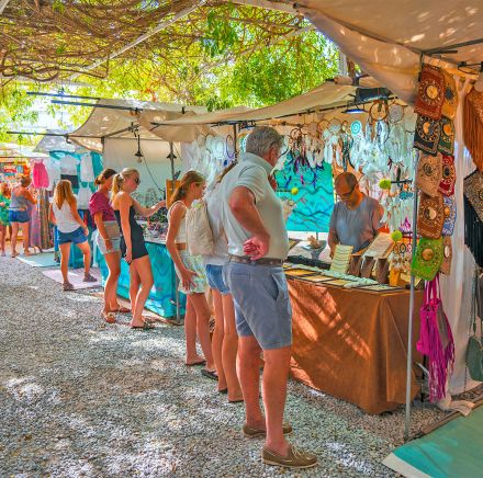 Photo of the Hippy Market in Las Dalias