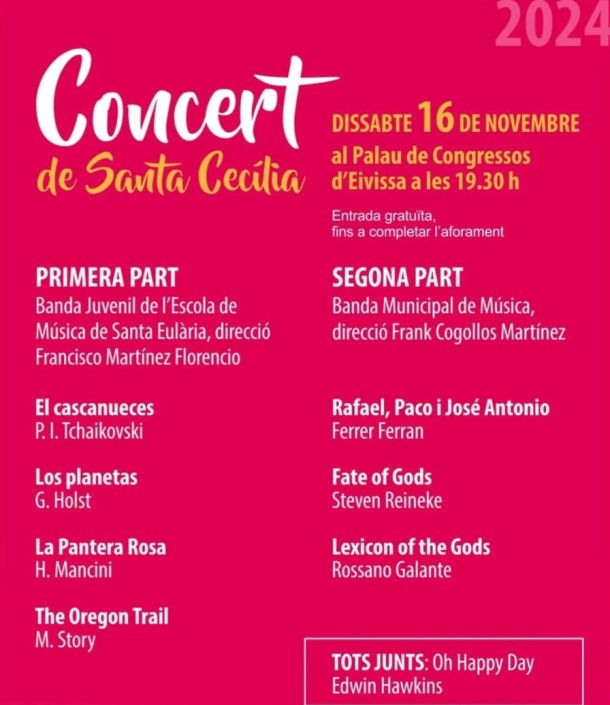 Santa Cecilia Concert 2024