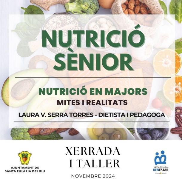 Charla y taller: Nutrición senior