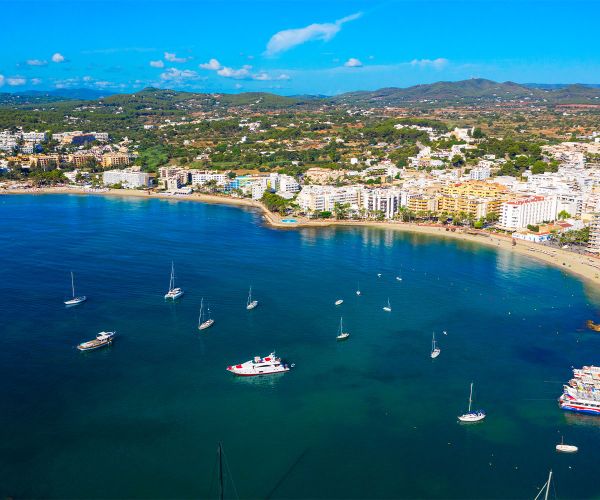 Santa Eularia beach