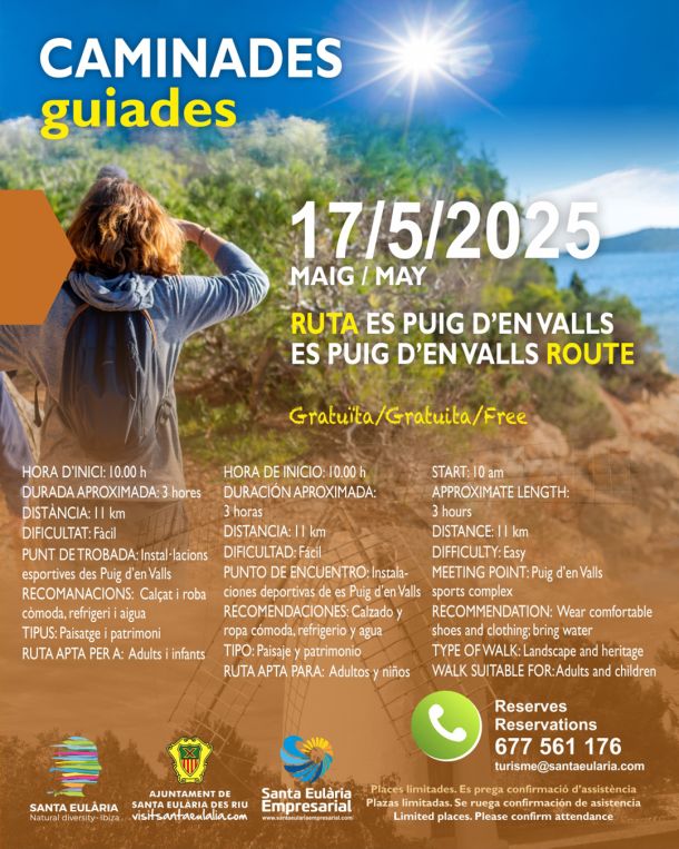 (SOLD OUT) Guided walk: Es Puig d'en Valls Route