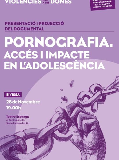 Presentación y proyección del documental "Pornografía. Acceso e impacto en la adolescencia"