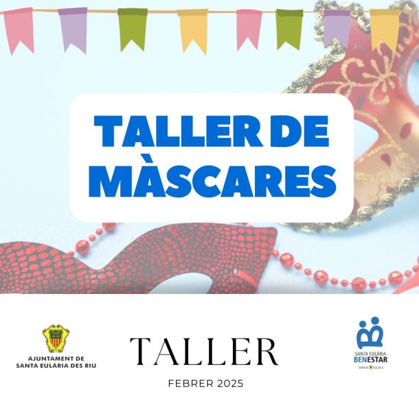 Taller de máscaras para personas mayores