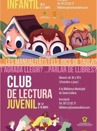 Club de lectura infantil y juvenil