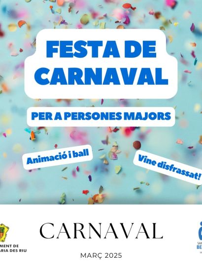 Fiesta de carnaval para personas mayores