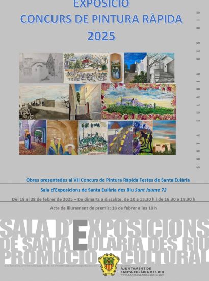 Exposición: Concurso de pintura rápida 2025