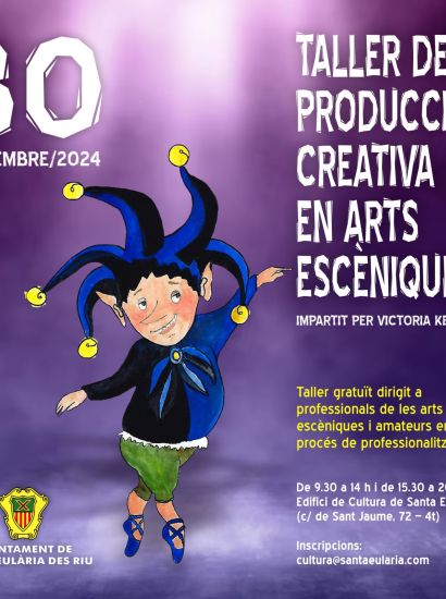 Taller de producción creativa en artes escénicas