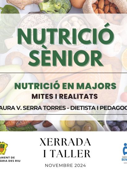 Charla y taller: Nutrición senior