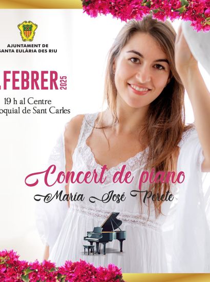 Concierto de piano de María José Perete